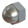ACORN NUT, 1/4"-20, SST