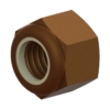 LOCK NUT, 1/2"-13 NYLON INSERTย YZ8