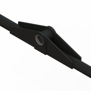 FRONT AXLE ASSEMBLY w BEARING RACES