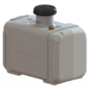 FUEL TANK, FLAMBEAU 5 GAL w/FUEL LINES & CHARCOAL CANISTER