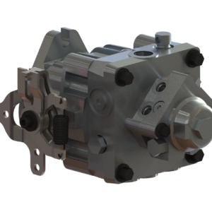 HYDRO-GEAR DRIVE & AUXILIARY PUMP w BLACK RETURN SPRING
