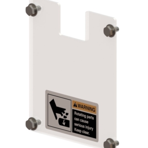 LOVE-JOY SAFETY COVER w DECAL & MOUNTING HARDWARE