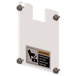 LOVE-JOY SAFETY COVER w DECAL & MOUNTING HARDWARE