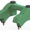 MAIN SPRAY TANK REPLACEMENT ASSEMBLY (25 GAL) w LIDS, VALVES, FILTERS, HOSE FITTINGS & MOUNTING HARDWARE