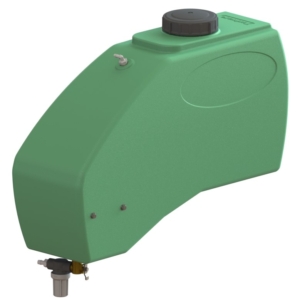 MAIN SPRAY TANK REPLACEMENT ASSEMBLY (26 GAL)  w  LID, VALVE, FILTER, HOSE FITTINGS & MOUNTING HARDWARE