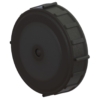 SPRAY TANK LID, 6" UNIVERSAL w SPRING BREATHER