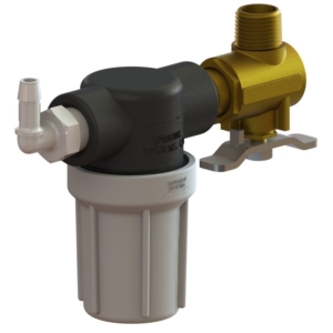 BALL VALVE & STRAINER ASSEMBLY (SPRAY TANK OUTLET)