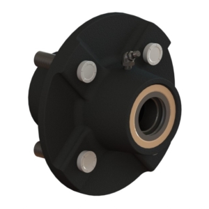FRONT WHEEL HUB ASSEMBLY w  BEARINGS AND SEALS