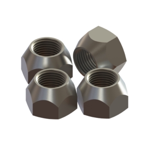 LUG NUT, 1/2"-20  ZINC PLATED (SET of 4)