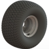 TIRE & RIM ASSY, 20 x 10.00-8, SUPER TURF (TR460XL REAR)