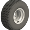 TIRE & RIM ASSY, 18 x 7.50-8, SUPER TURF  (REAR)
